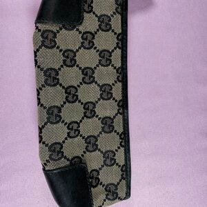 Gucci Black and Tan Pencil Case